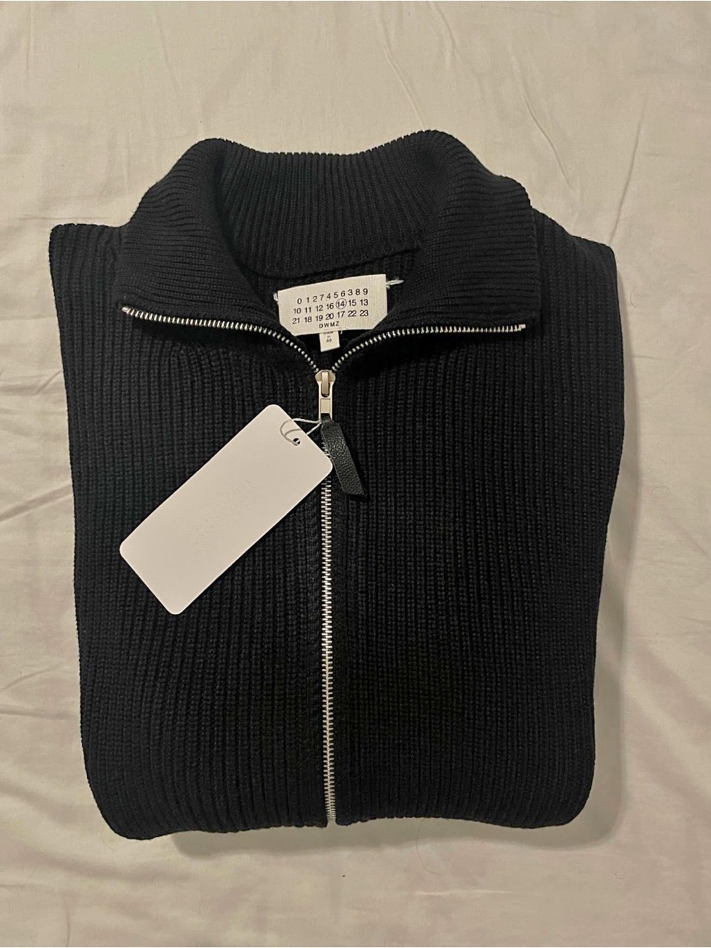 Maison martin margiela cardigan zip up